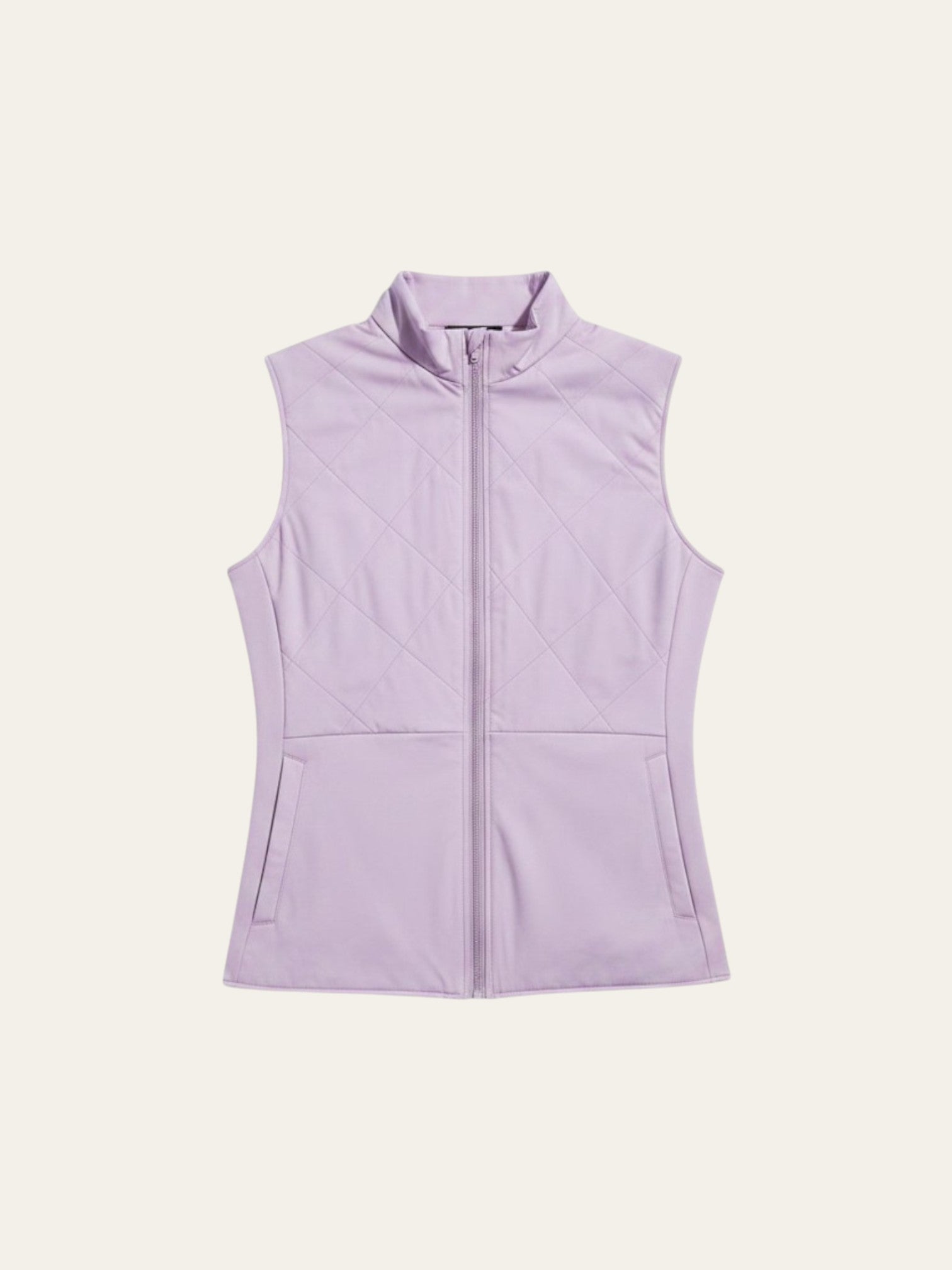 Quilted Lilac Ace Golf Vest